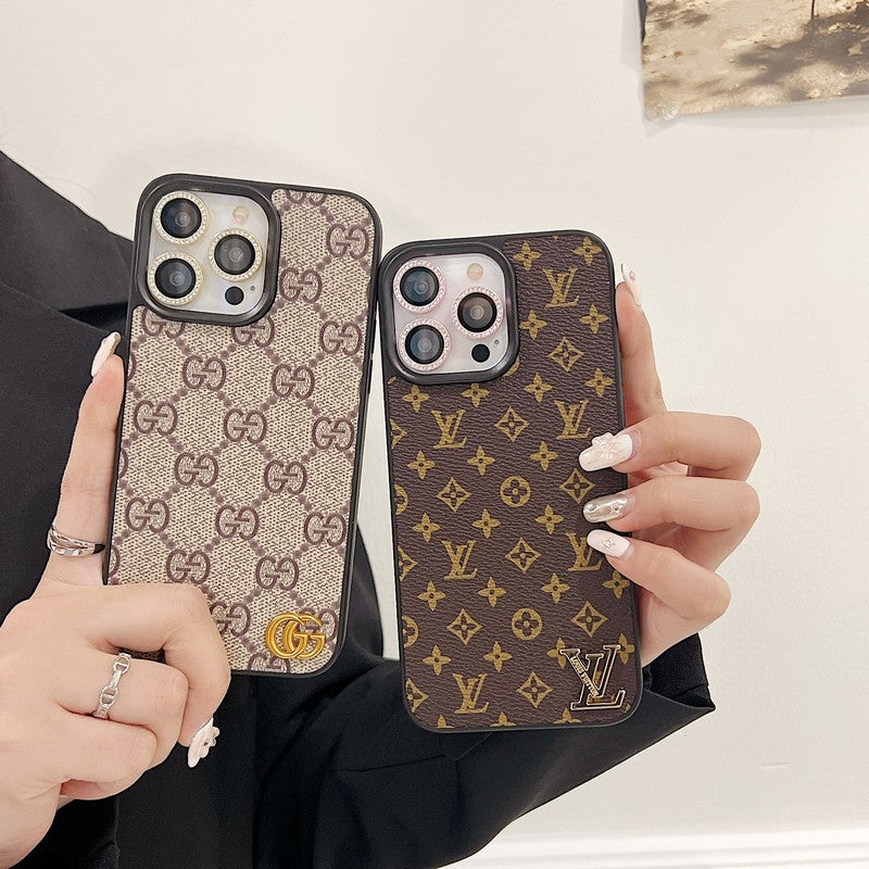Lou Classic Leather iPhone Case
