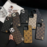 Lou Classic Leather iPhone 17 Case