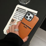 Lou Orange & Yellow iPhone Case