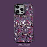 GG Flora Diamond Camera iPhone Case