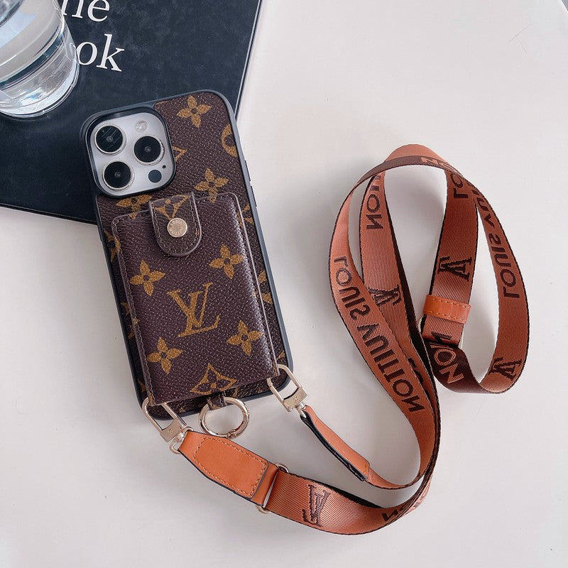 Lou Card Bag Classic Chain iPhone 16 Case