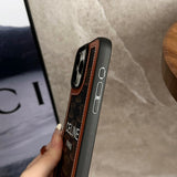 CE Hand Holder Leather iPhone Case