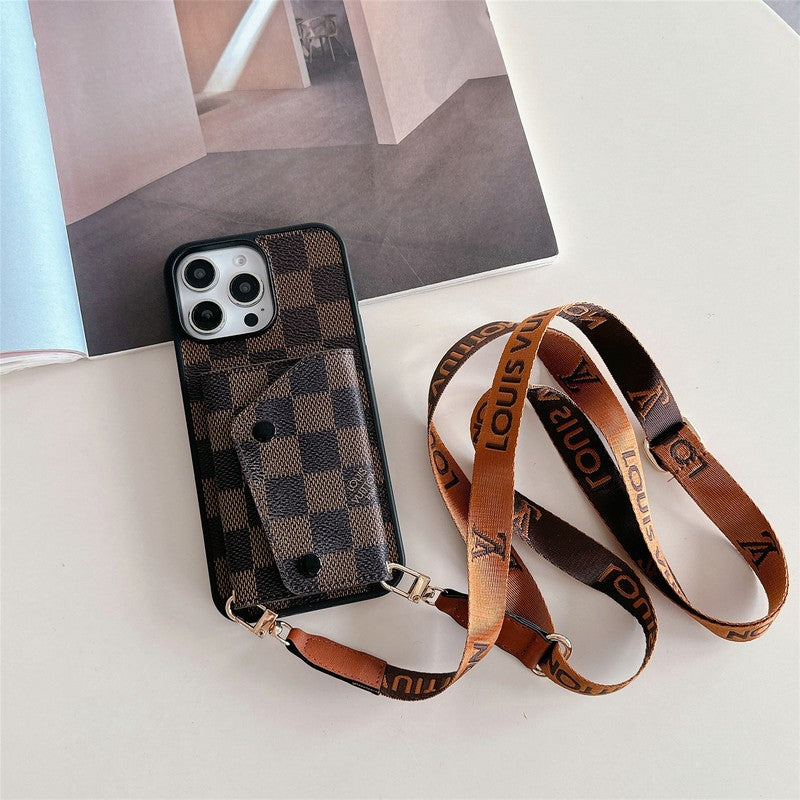 Lou Card Side Bag Crossbody iPhone Case