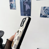 Lou GG New Card Holder Black Camera Cover iPhone 17 Case