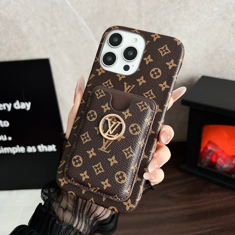 Lou GG New Card Holder iPhone Case