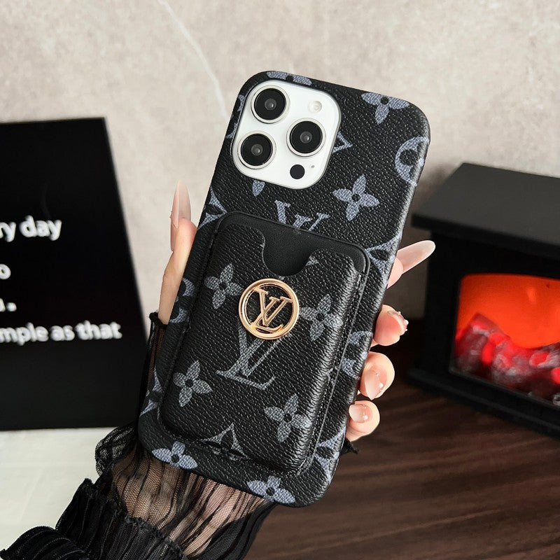 Lou GG New Card Holder iPhone Case