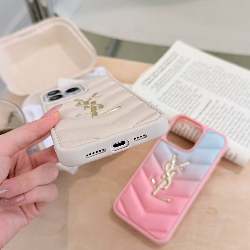 Saint Leather Color iPhone Case