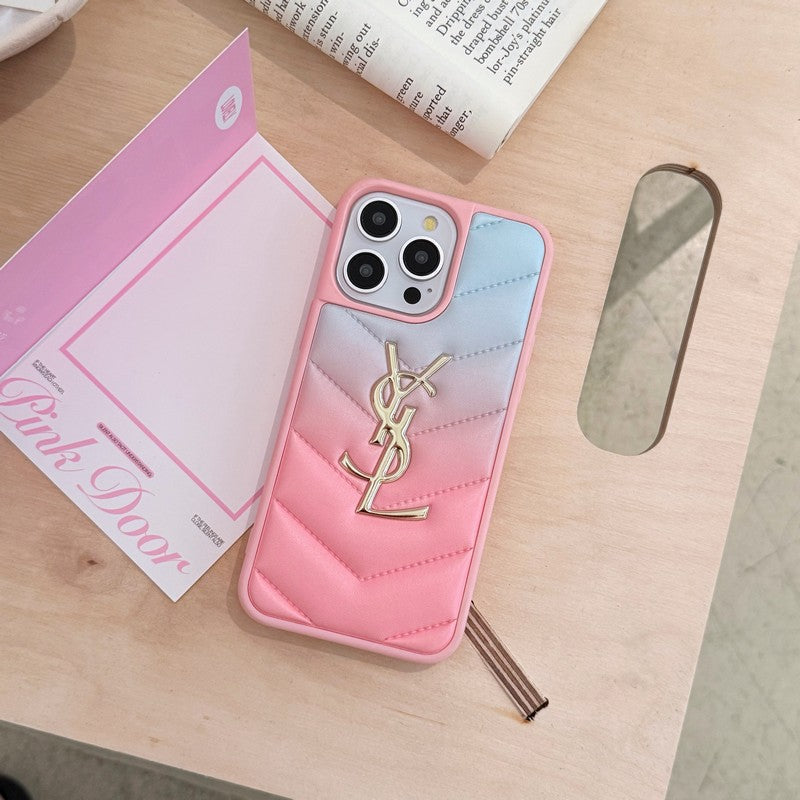 Saint Leather Color iPhone Case