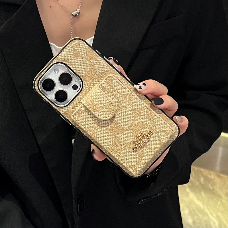 Coa Color Card Bag iPhone Case