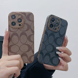 Coa Leather iPhone Case