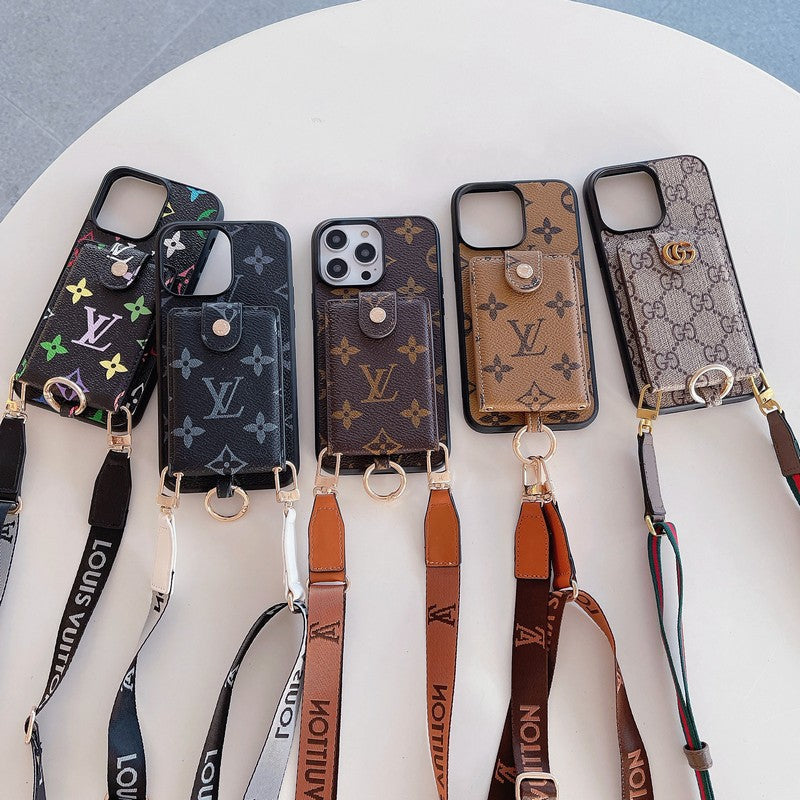 Lou Card Bag Classic Chain iPhone Case