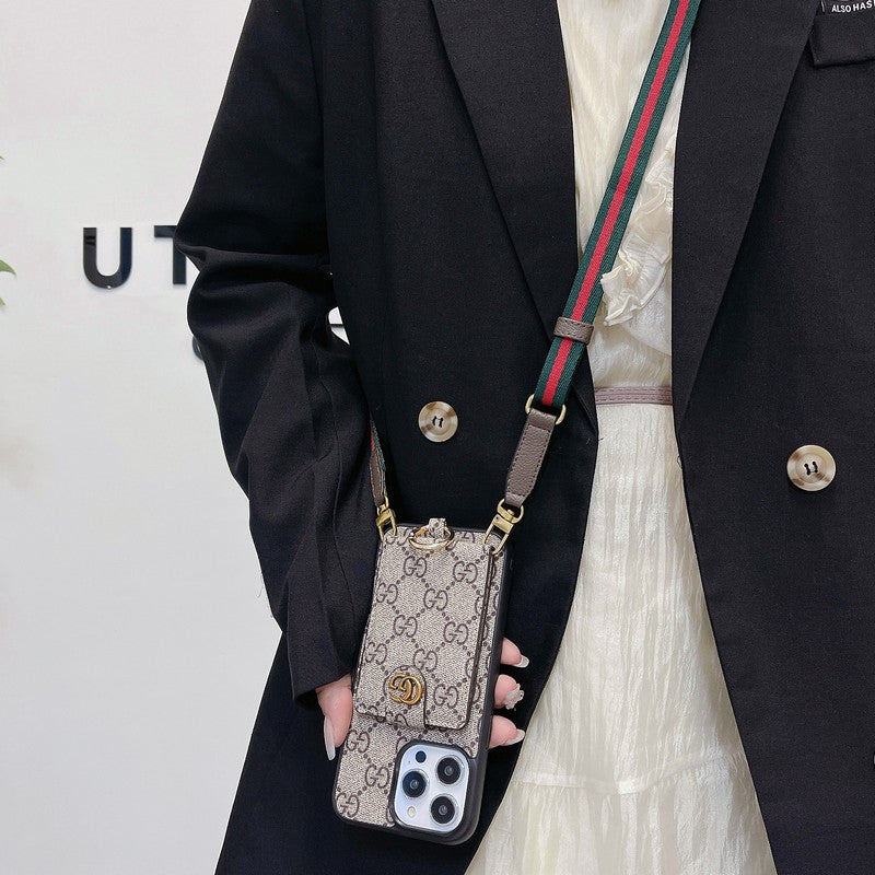 Lou Card Bag Classic Chain iPhone 16 Case