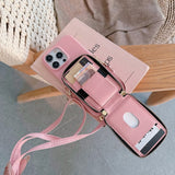CC Card Bag Colors Chain iPhone 17 Case