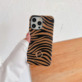 MK Zebra Print iPhone Case