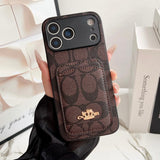 Lou GG Coa Bur Color Card Bag iPhone Case