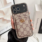 Lou GG Coa Bur Color Card Bag iPhone Case
