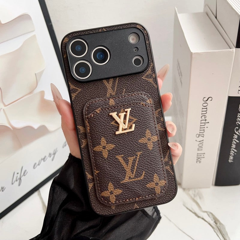Lou GG Coa Bur Color Card Bag iPhone Case