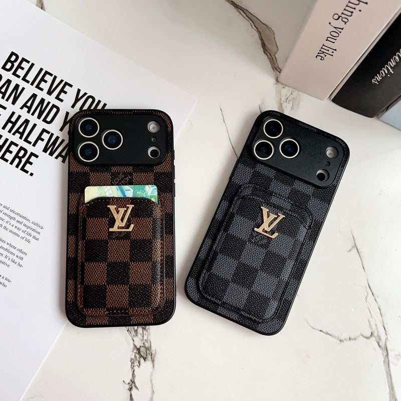 Lou GG Coa Bur Color Card Bag iPhone Case
