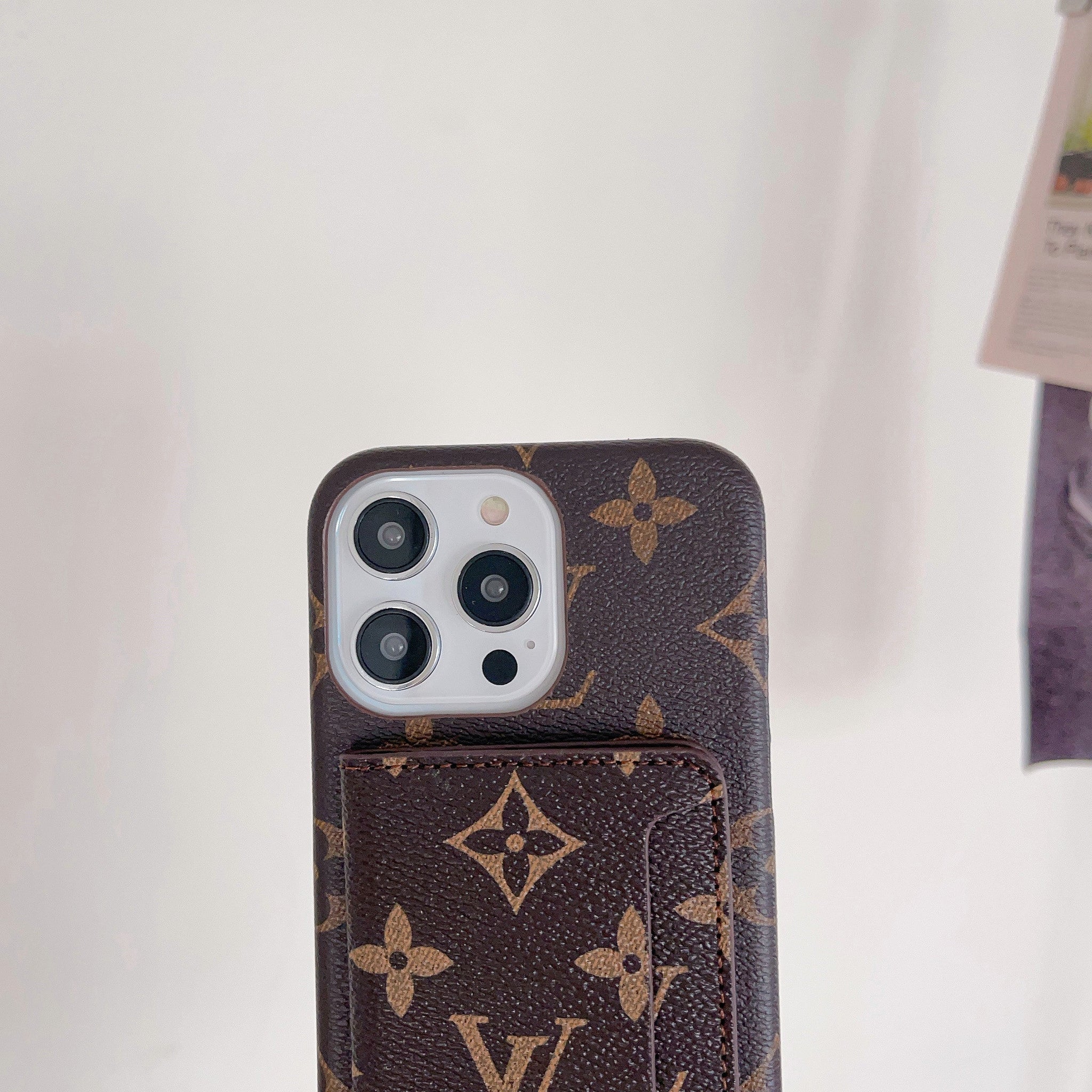 Lou Card Holder iPhone Case