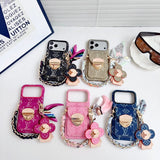 Louis Vivienne Pendant Scarf iPhone Case