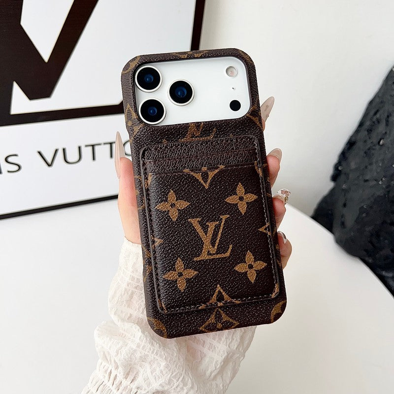 Lou Card Holder Four Color MagSafe iPhone Case