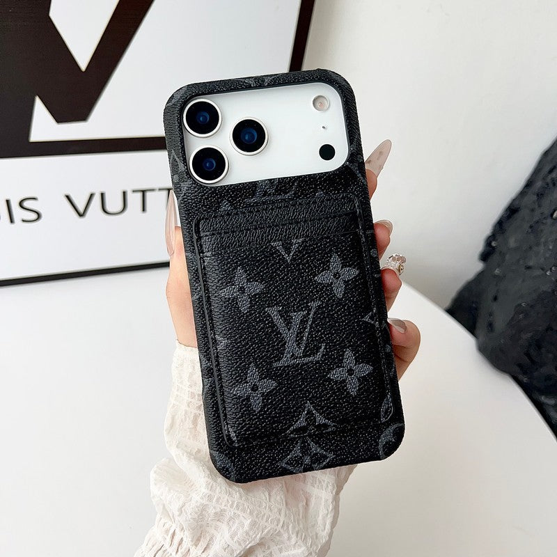 Lou Card Holder Four Color MagSafe iPhone Case