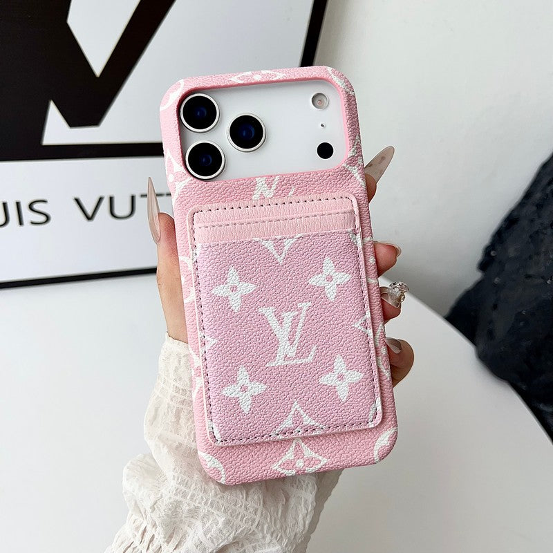 Lou Card Holder Four Color MagSafe iPhone Case