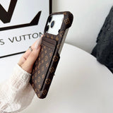 Lou Card Holder Four Color MagSafe iPhone Case