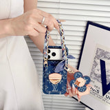 Louis Vivienne Pendant Scarf iPhone Case