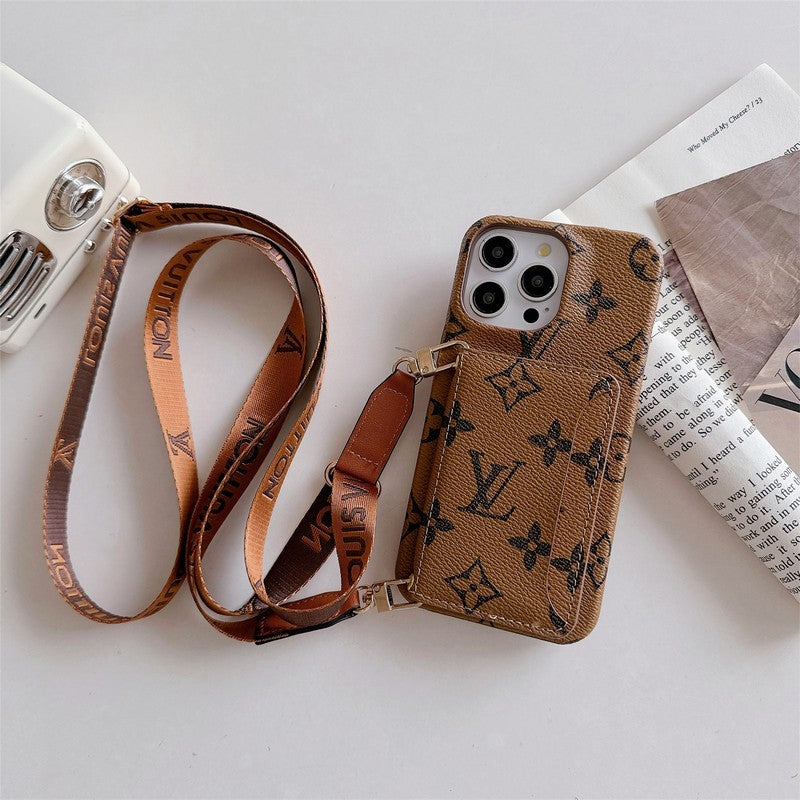 Lou Card Bag Crossbody Classic iPhone Case