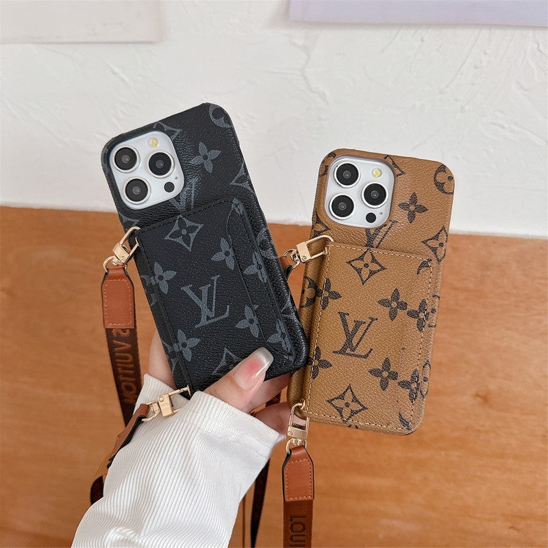 Lou Card Bag Crossbody Classic iPhone Case