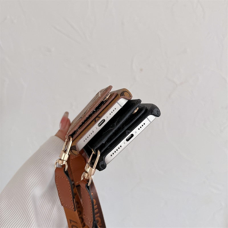 Lou Card Bag Crossbody Classic iPhone Case