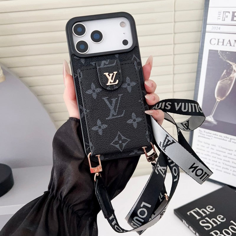 Lou Color Crossbody Card Bag iPhone Case