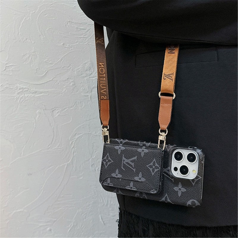 Lou Card Bag Crossbody Classic iPhone Case