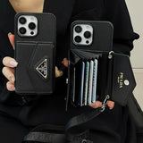 Pra Card Holder Crossbody iPhone Case