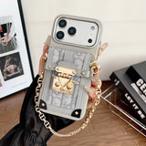 CD Bag Scarves Chain iPhone Case
