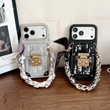 CD Bag Scarves Chain iPhone Case