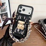 CD Bag Scarves Chain iPhone Case
