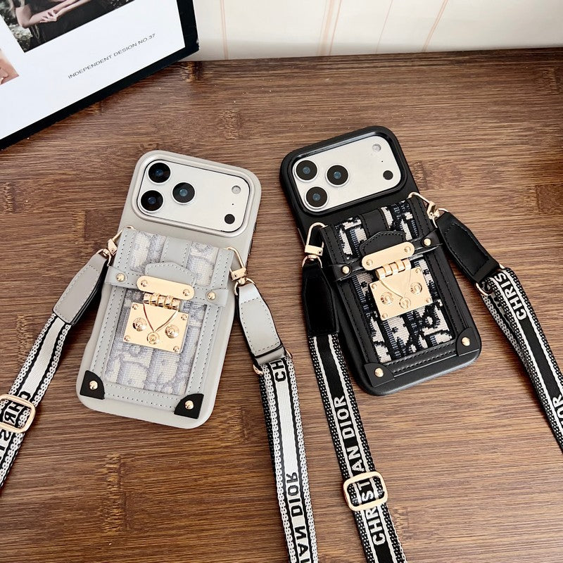 CD Bag Scarves Chain iPhone Case