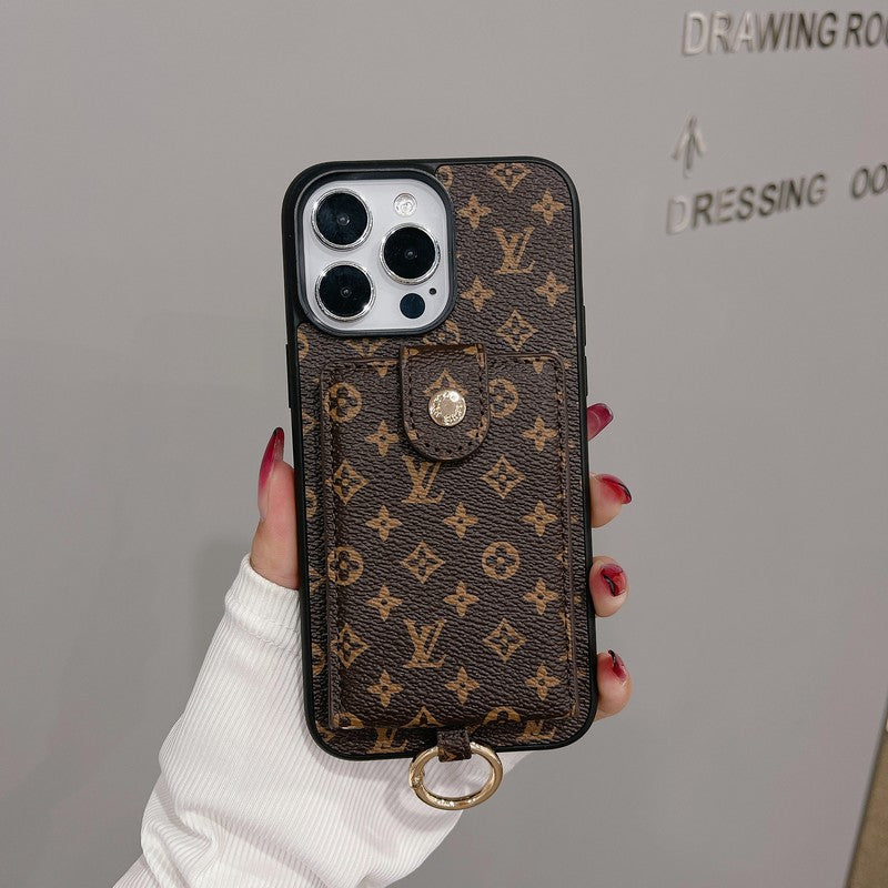 Lou Card Bag Classic Color iPhone 16 Case