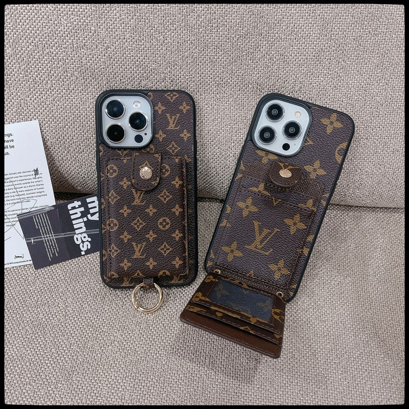 Lou Card Bag Classic Color iPhone Case