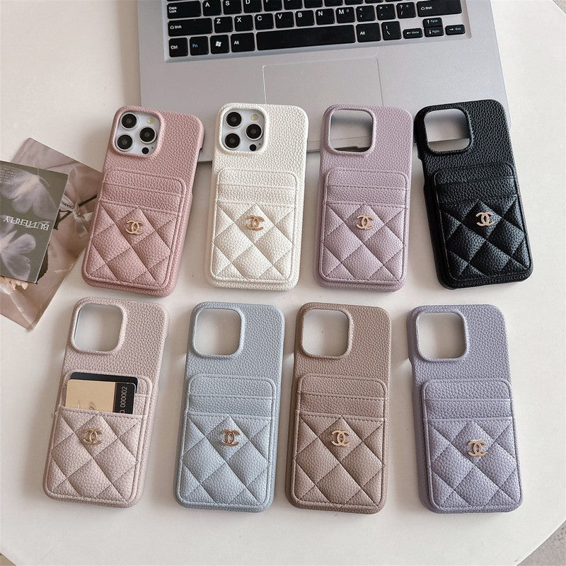 CC Card Bag Color iPhone 17 Case