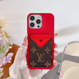 Lou Card Holder Color MagSafe iPhone Case