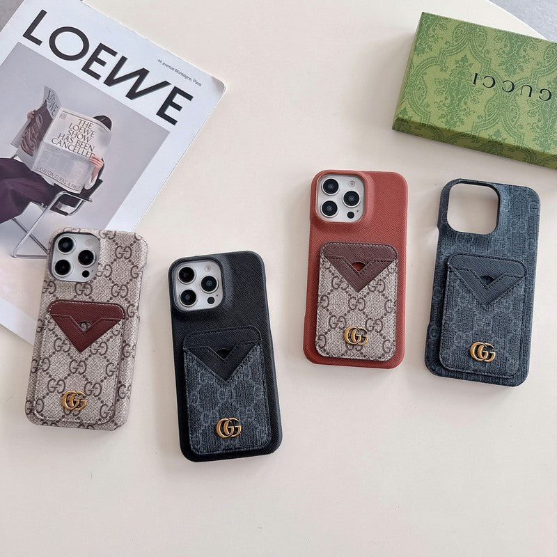 GG Card Holder Color iPhone Case