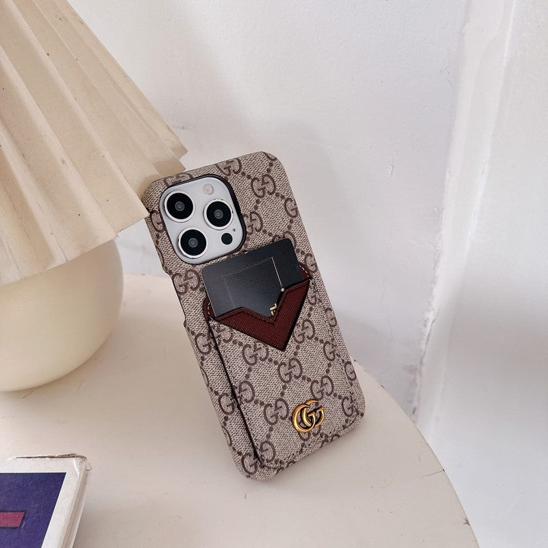 GG Card Holder Color iPhone Case