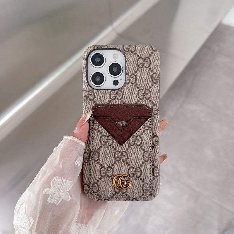 GG Card Holder Color iPhone Case