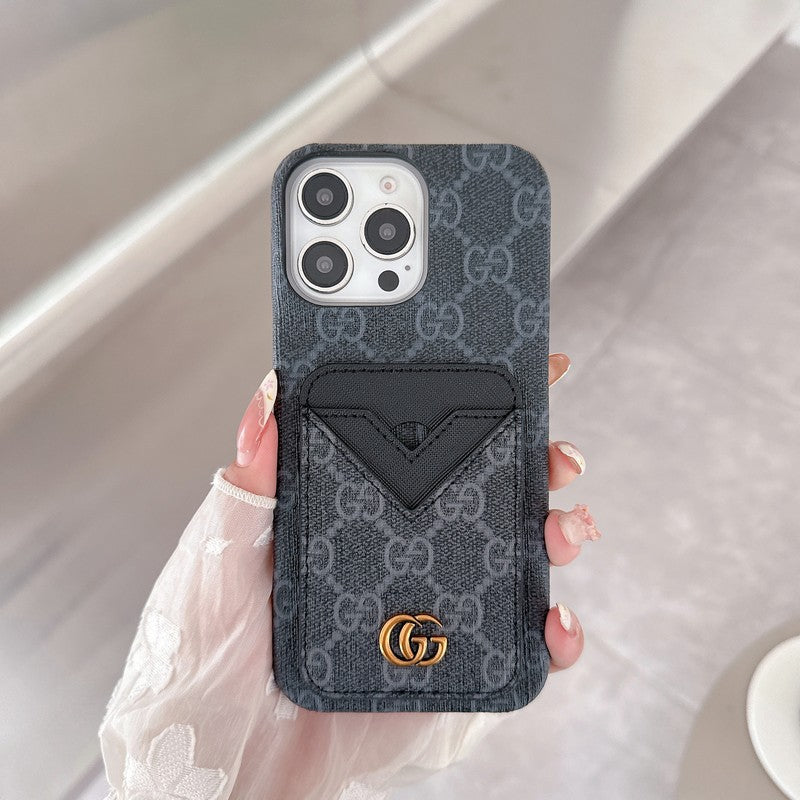 GG Card Holder Color iPhone Case