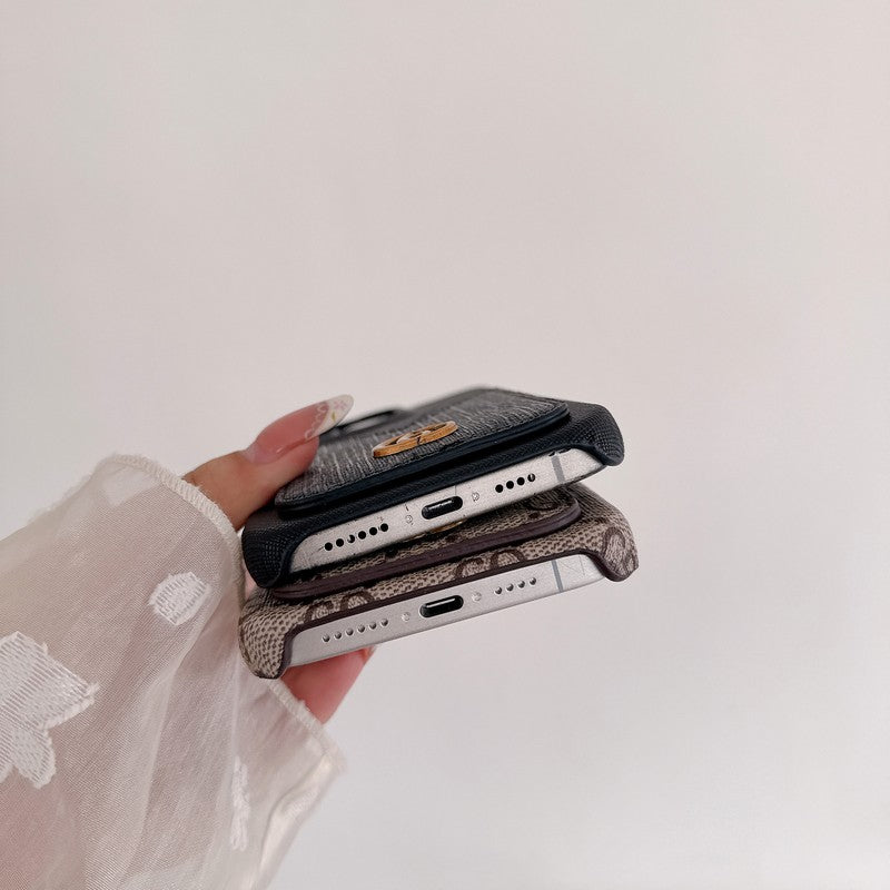 GG Card Holder Color iPhone Case