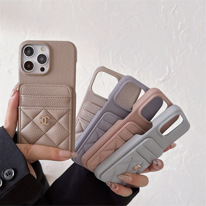 CC Card Bag Color iPhone 17 Case
