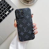 Lou Classic Color Leather iPhone Case